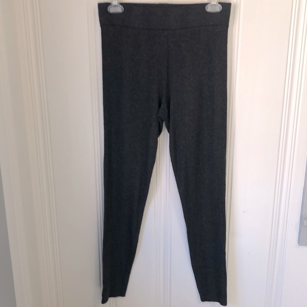 Grey herringbone tights